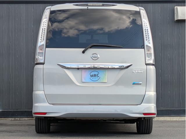 セレナ ハイウェイスターG S-ハイブリッド 両側Pスラ 純正HDD8インチナビ フリップダウン フルセグ クルコン スマートキー プッシュスタート コーナーセンサー Bluetooth接続 ETC バックカメラ HID オートライト 純正AW(7枚目)