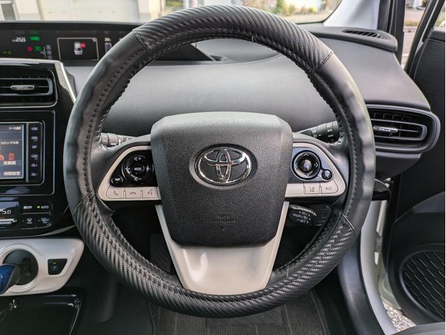 プリウス Sセーフティプラス レーダークルコン/衝突軽減ブレーキ/レーンアシスト/オートハイビーム/コーナーセンサー/Pアシスト/純正SDナビ/Bluetooth/フルセグTV/Bカメラ/ETC/ステリモ/フォグライト(21枚目)