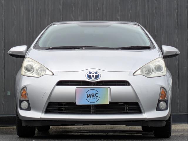 アクア S 修復歴無/記録簿6回分/Bluetooth/社外SDナビ/純正アルミホイール/フルセグTV/キーレス/フォグライト/CD.DVD/アイドリングストップ/ヘッドライトレベライザー(6枚目)