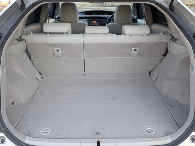 プリウス S サンルーフ/ローダウン/Pスタート/スマートキー/ETC/バックカメラ/純正HDDナビ/Bluetooth/ワンセグ/LEDヘッドライト/社外アルミ(20枚目)