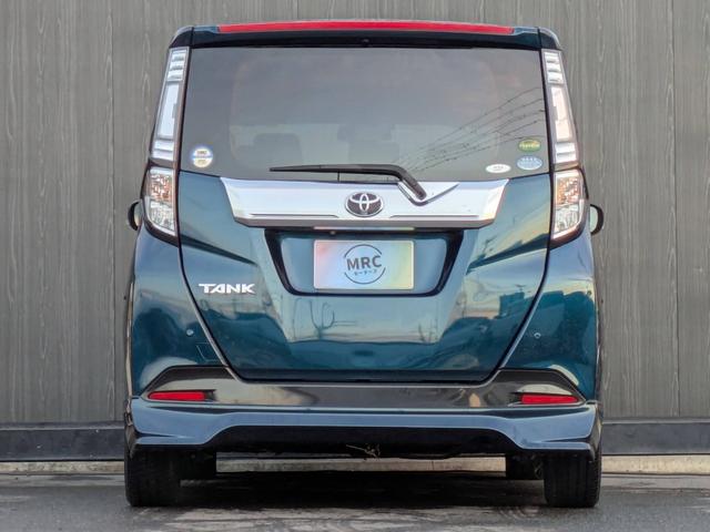 タンク カスタムＧ－Ｔ　禁煙車／両側Ｐスライド／ＴＲＤエアロ／クルコン／ＥＴＣ２．０／ステリモ／パノラミックビューモニター／９インチ純正ナビ／フルセグＴＶ／Ｂｌｕｅｔｏｏｔｈ接続／純正アルミ／ＬＥＤライト／オートライト（7枚目）