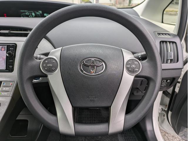 プリウス S スマートキー/Pスタート/バックカメラ/SDナビ/フルセグTV/Bluetooth接続/禁煙車/オートライト/ETC/フォグライト(14枚目)