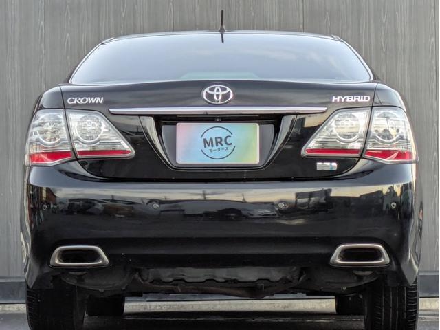 クラウンハイブリッド スペシャルエディション　レーダークルコン／サイド・バックカメラ／パワーシート／シートメモリー／純正ＨＤＤナビ／プッシュスタート／Ｂｌｕｅｔｏｏｔｈ接続／ＥＴＣ／ＨＩＤヘッドライト／フルセグＴＶ（7枚目）