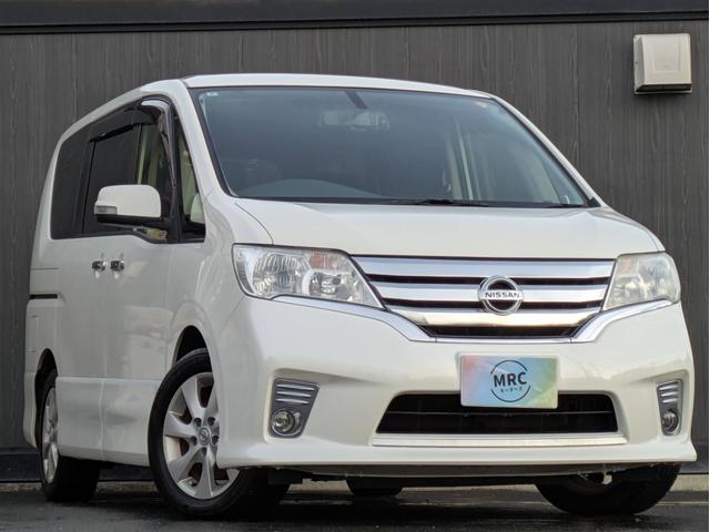 セレナ ハイウェイスター Vセレクション 両側Pスライド/Pスタート/スマートキー/純正メモリーナビ/Bluetooth/フルセグTV/クルコン(4枚目)