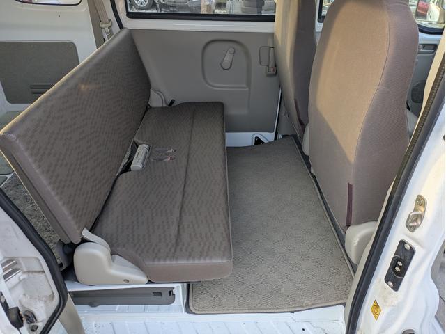 エブリイ ＰＡリミテッド　特別仕様車／禁煙車／両側スライド／キーレスエントリー／純正リアスモーク／ドラレコ／フルフラット（11枚目）