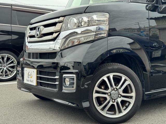 Ｎ－ＢＯＸカスタム Ｇ　ＳＳパッケージ　後期最終型　衝突軽減　両側電動スライド　シートヒーター　純正ナビ　Ｒカメラ　ＴＶ　ＢＬＵＥＴＯＯＴＨ　スマートキー　オートライト　ディスチャージ　背面テーブル　リアシェード　ＩＳＯＦＩＸ　純正ドラレコ（49枚目）