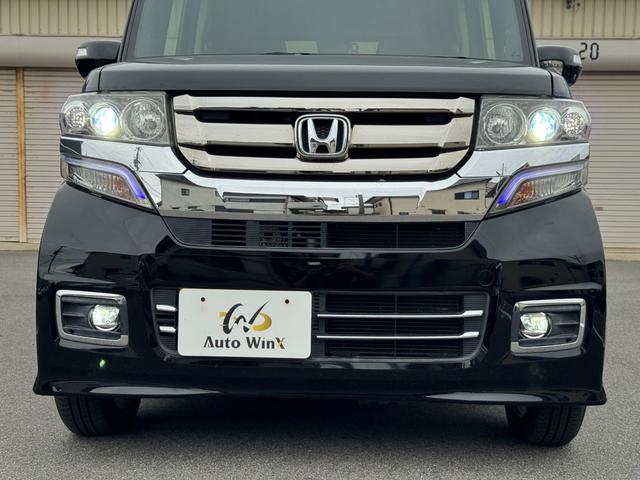 Ｎ－ＢＯＸカスタム Ｇ　ＳＳパッケージ　後期最終型　衝突軽減　両側電動スライド　シートヒーター　純正ナビ　Ｒカメラ　ＴＶ　ＢＬＵＥＴＯＯＴＨ　スマートキー　オートライト　ディスチャージ　背面テーブル　リアシェード　ＩＳＯＦＩＸ　純正ドラレコ（64枚目）