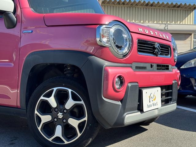 ハスラー ハイブリッドＸ　デュアルカメラブレーキサポート　シートヒーター　オプション９インチナビ　全方位カメラ　ＢＬＵＥＴＯＯＴＨ　フルセグＴＶ　ＬＥＤヘッドライト＆フォグ　オートライト　スマートキー　純正１５インチホイール（53枚目）