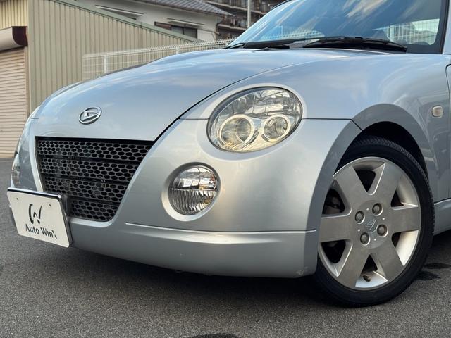 コペン アクティブトップ 電動オープン DOHCターボ D-SPORTマフラー トランクスポイラー レザー調シートカバー LEDヘッドライト イエローフォグ 社外ナビ ETC キーレス 純正15インチホイール 車検令和9年6月(37枚目)