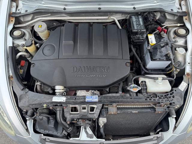 コペン アクティブトップ 電動オープン DOHCターボ D-SPORTマフラー トランクスポイラー レザー調シートカバー LEDヘッドライト イエローフォグ 社外ナビ ETC キーレス 純正15インチホイール 車検令和9年6月(59枚目)