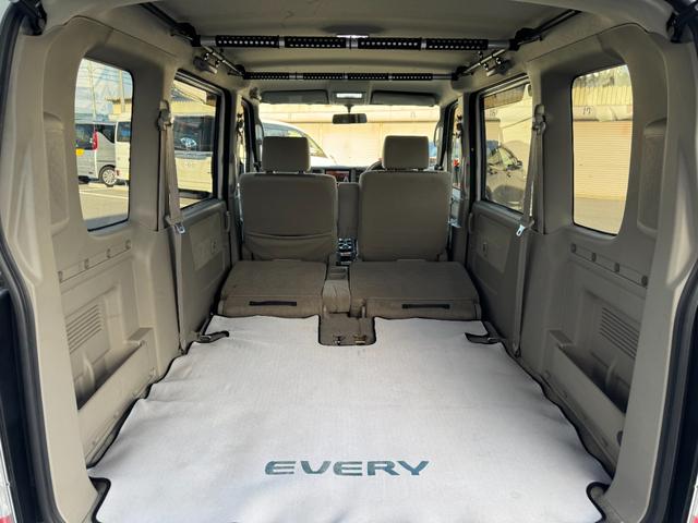 エブリイワゴン ＰＺターボスペシャル　スズキスポーツエアロバンパー　柿本マフラー　ＴＥＩＮ車高調　両側パワースライド　ディスチャージ　ＬＥＤフォグ　社外ナビ　バックカメラ　フルセグＴＶ　ＢＬＵＥＴＯＯＴＨ　キーレス　社外ホイール　　ＥＴＣ（17枚目）