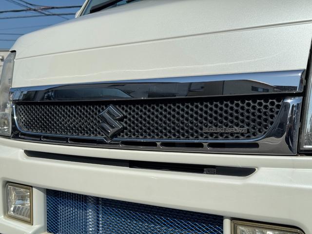 エブリイワゴン ＰＺターボスペシャル　スズキスポーツエアロバンパー　柿本マフラー　ＴＥＩＮ車高調　両側パワースライド　ディスチャージ　ＬＥＤフォグ　社外ナビ　バックカメラ　フルセグＴＶ　ＢＬＵＥＴＯＯＴＨ　キーレス　社外ホイール　　ＥＴＣ（42枚目）