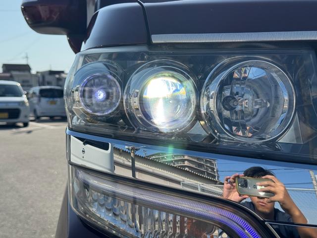 N-BOXカスタム G ターボSSパッケージ 無限マフラー 無限グリル 零1000チャンバー 両側電動スライド ナビ バックカメラ Bluetooth DTV スマートキー オートライト ディスチャージ パドルシフト 革巻ステアリング 特別仕様車(63枚目)