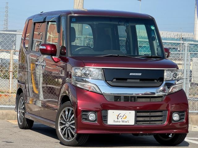 N-BOXカスタム G ターボSSパッケージ 無限マフラー 無限グリル 零1000チャンバー 両側電動スライド ナビ バックカメラ Bluetooth DTV スマートキー オートライト ディスチャージ パドルシフト 革巻ステアリング 特別仕様車(77枚目)