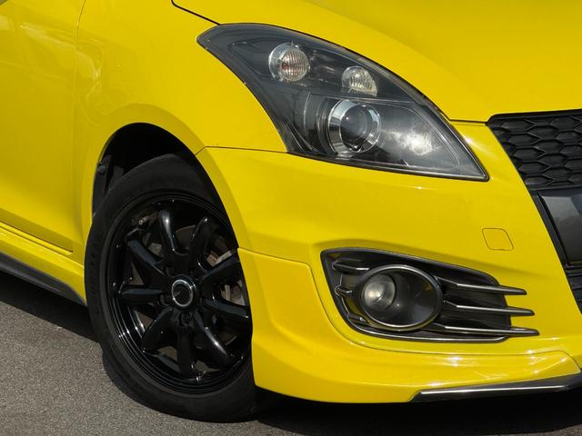 スイフトスポーツ ベースグレード 6速MT 純正フルエアロ 社外16インチホイール ディスプレイオーディオ BLUETOOTH スマートキー プッシュスタート オートライト ディスチャージ 革巻きステアリング デジタルミラー型ドラレコ(50枚目)