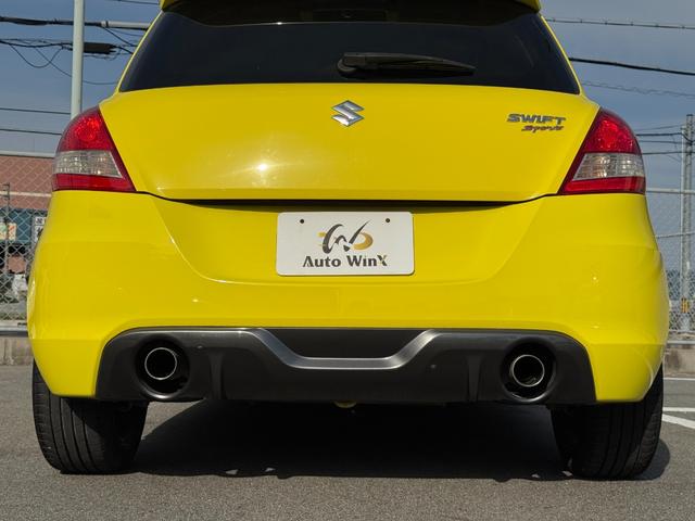 スイフトスポーツ ベースグレード 6速MT 純正フルエアロ 社外16インチホイール ディスプレイオーディオ BLUETOOTH スマートキー プッシュスタート オートライト ディスチャージ 革巻きステアリング デジタルミラー型ドラレコ(52枚目)