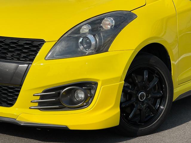 スイフトスポーツ ベースグレード 6速MT 純正フルエアロ 社外16インチホイール ディスプレイオーディオ BLUETOOTH スマートキー プッシュスタート オートライト ディスチャージ 革巻きステアリング デジタルミラー型ドラレコ(53枚目)