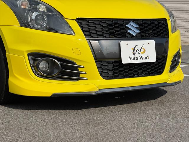 スイフトスポーツ ベースグレード 6速MT 純正フルエアロ 社外16インチホイール ディスプレイオーディオ BLUETOOTH スマートキー プッシュスタート オートライト ディスチャージ 革巻きステアリング デジタルミラー型ドラレコ(55枚目)