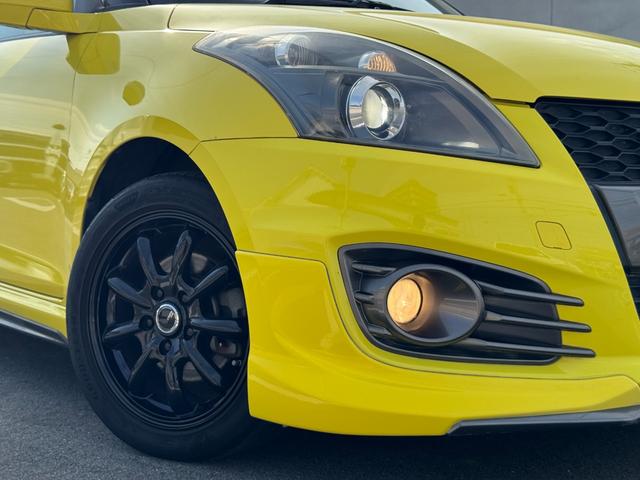 スイフトスポーツ ベースグレード 6速MT 純正フルエアロ 社外16インチホイール ディスプレイオーディオ BLUETOOTH スマートキー プッシュスタート オートライト ディスチャージ 革巻きステアリング デジタルミラー型ドラレコ(65枚目)