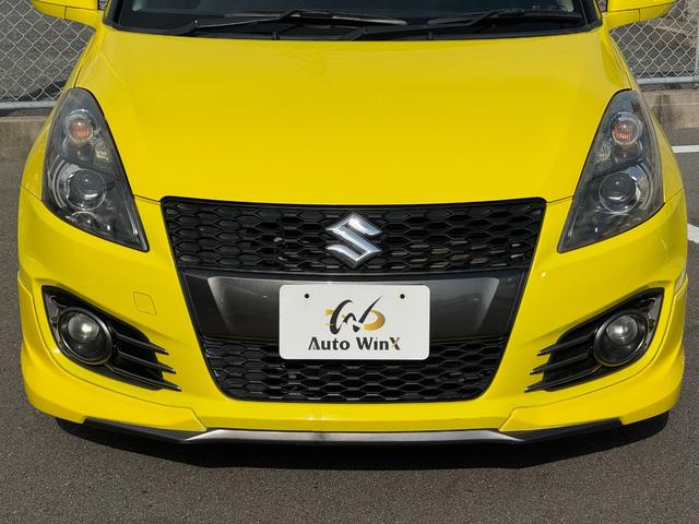 スイフトスポーツ ベースグレード 6速MT 純正フルエアロ 社外16インチホイール ディスプレイオーディオ BLUETOOTH スマートキー プッシュスタート オートライト ディスチャージ 革巻きステアリング デジタルミラー型ドラレコ(69枚目)