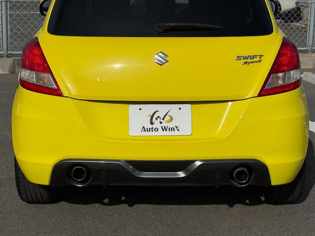 スイフトスポーツ ベースグレード 6速MT 純正フルエアロ 社外16インチホイール ディスプレイオーディオ BLUETOOTH スマートキー プッシュスタート オートライト ディスチャージ 革巻きステアリング デジタルミラー型ドラレコ(70枚目)