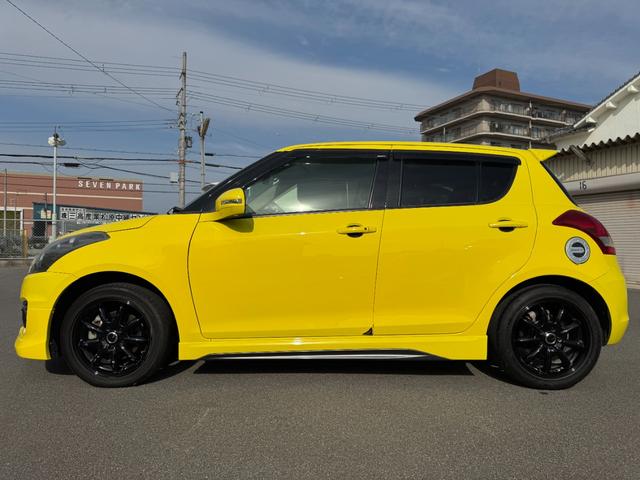 スイフトスポーツ ベースグレード 6速MT 純正フルエアロ 社外16インチホイール ディスプレイオーディオ BLUETOOTH スマートキー プッシュスタート オートライト ディスチャージ 革巻きステアリング デジタルミラー型ドラレコ(73枚目)