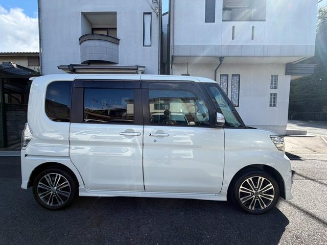 タント カスタムRS トップエディションSA SDナビゲーション フルセグテレビ バックカメラ DVD視聴可能 スマートキー プッシュスタート ETC 両側パワースライドドア ハーフレザーシート レーダーブレーキサポート 純正15インチアルミ(8枚目)