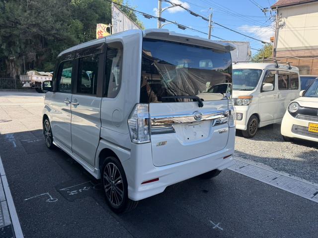 タント カスタムRS トップエディションSA SDナビゲーション フルセグテレビ バックカメラ DVD視聴可能 スマートキー プッシュスタート ETC 両側パワースライドドア ハーフレザーシート レーダーブレーキサポート 純正15インチアルミ(11枚目)