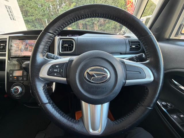 タント カスタムRS トップエディションSA SDナビゲーション フルセグテレビ バックカメラ DVD視聴可能 スマートキー プッシュスタート ETC 両側パワースライドドア ハーフレザーシート レーダーブレーキサポート 純正15インチアルミ(59枚目)