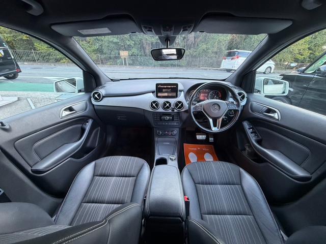 Bクラス B180 スポーツ 新品タイヤ ナビゲーション フルセグテレビ Bluetooth.A バックカメラ キーレス ハーフレザーシート 純正17インチアルミ(56枚目)