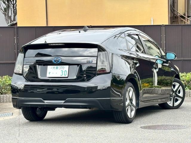 プリウス Gツーリングセレクション ユーザー買取・アルパイン9型SDナビ・フルセグTV・バックモニター・ETC・アルパインリアモニター・前後ドライブレコーダー・ハーフレザーシート・パワーシート・LEDヘッドライト・フォグライト(2枚目)