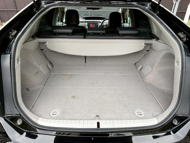 プリウス Gツーリングセレクション ユーザー買取・アルパイン9型SDナビ・フルセグTV・バックモニター・ETC・アルパインリアモニター・前後ドライブレコーダー・ハーフレザーシート・パワーシート・LEDヘッドライト・フォグライト(27枚目)