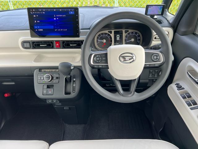 ムーヴキャンバス ストライプスGターボ ユーザー買取・純正10型SDナビ・フルセグTV・バックモニター・ETC・スマートアシスト・コーナリングトレースアシスト・ウェルカムオープン機能付両側パワースライド・フルLEDヘッド・LEDフォグライト(19枚目)