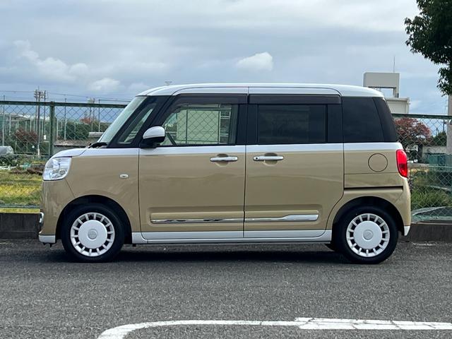 ムーヴキャンバス ストライプスGターボ ユーザー買取・純正10型SDナビ・フルセグTV・バックモニター・ETC・スマートアシスト・コーナリングトレースアシスト・ウェルカムオープン機能付両側パワースライド・フルLEDヘッド・LEDフォグライト(35枚目)