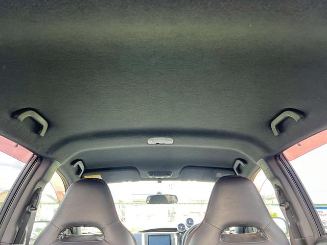 インプレッサ WRX STi ユーザー買取・パナソニックSDナビ・フルセグTV・ETC・6速ミッション・ツインスクロールターボ・4WD・アルカンターラバケットハーフレザーシート・パワーシート・ブリッツ車高調・純正エアロ・18AW(28枚目)