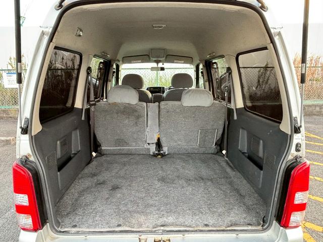 エブリイ ジョインターボＤＸ－ＩＩ　ターボ車・ハイルーフ・インパネ４ＡＴ・ＳＲＳエアバック・ＡＢＳ・エンジン型式Ｋ６Ａ・タイミングチェーンエンジン・グレーファブリックシート・セミバケットシート・リアヘッドレスト付分割可倒式シート（21枚目）