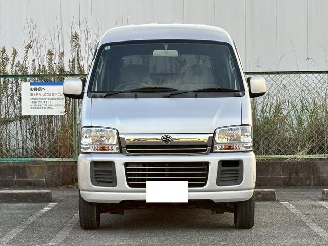 エブリイ ジョインターボＤＸ－ＩＩ　ターボ車・ハイルーフ・インパネ４ＡＴ・ＳＲＳエアバック・ＡＢＳ・エンジン型式Ｋ６Ａ・タイミングチェーンエンジン・グレーファブリックシート・セミバケットシート・リアヘッドレスト付分割可倒式シート（24枚目）