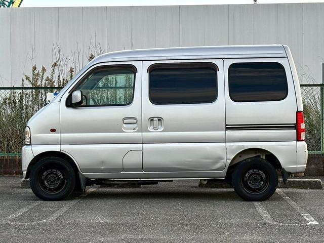 エブリイ ジョインターボＤＸ－ＩＩ　ターボ車・ハイルーフ・インパネ４ＡＴ・ＳＲＳエアバック・ＡＢＳ・エンジン型式Ｋ６Ａ・タイミングチェーンエンジン・グレーファブリックシート・セミバケットシート・リアヘッドレスト付分割可倒式シート（27枚目）