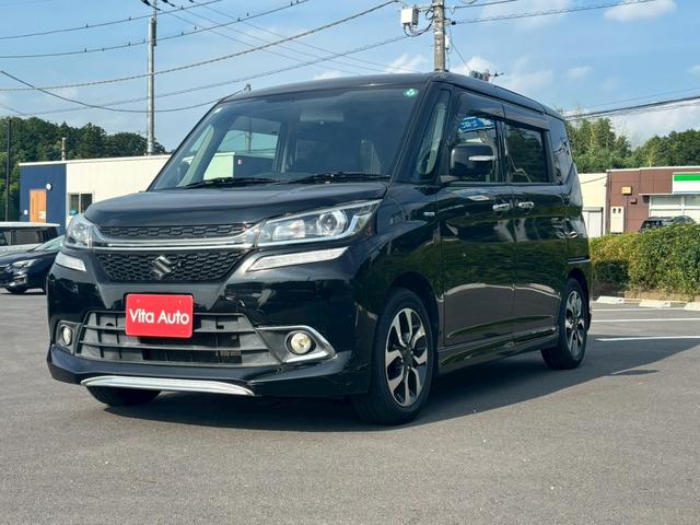 ソリオバンディット ハイブリッドＭＶ　４ＷＤ　メモリーナビ　全方位カメラ　フルセグ　スマートキー　ＬＥＤヘッドライト　両側パワスラ　シートヒーター　Ｂｌｕｅｔｏｏｔｈ　純正アルミ　ＥＴＣ（6枚目）