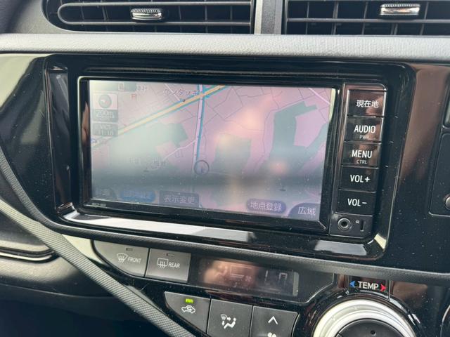 アクア Sスタイルブラック SDナビ リアカメラ 地デジTV スマートキー LEDヘッドライト プッシュスタート 衝突軽減ブレーキ オートハイビーム Bluetooth ETC(20枚目)