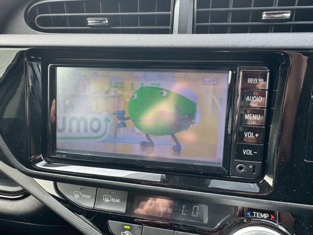 アクア Sスタイルブラック SDナビ リアカメラ 地デジTV スマートキー LEDヘッドライト プッシュスタート 衝突軽減ブレーキ オートハイビーム Bluetooth ETC(22枚目)