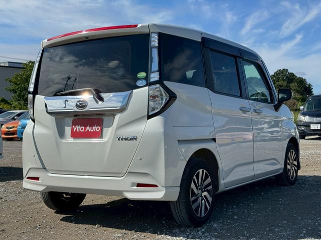 トール カスタムＧ　ＳＡＩＩ　メモリーナビ　リアカメラ　フルセグ　スマートキー　ＬＥＤヘッドライト　衝突軽減ブレーキ　両側パワスラ　ドラレコ　クルコン　Ｂｌｕｅｔｏｏｔｈ　純正アルミ　ＥＴＣ（13枚目）