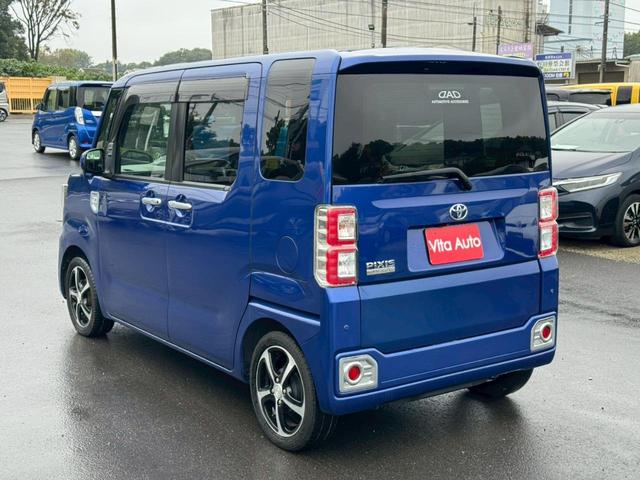 ピクシスメガ Gターボ SAII メモリーナビ フルセグTV リアカメラ スマートキー LEDヘッドライト 衝突軽減ブレーキ 両側パワスラ 前ドラレコ シートヒーター Bluetooth 社外15インチアルミ ETC(13枚目)