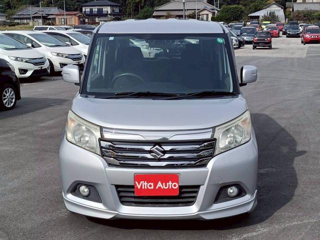 ソリオ ハイブリッドＭＺ　ＳＤナビ　フルセグＴＶ　リアカメラ　スマートキー　ＨＩＤヘッドライト　衝突軽減ブレーキ　両側パワスラ　前後ドラレコ　シートヒーター　Ｂｌｕｅｔｏｏｔｈ　ＡＣＣ　純正１５インチアルミ　ＥＴＣ（3枚目）