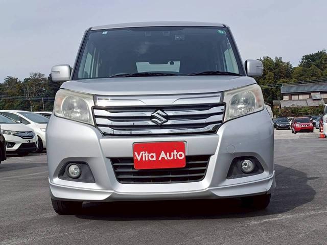 ソリオ ハイブリッドＭＺ　ＳＤナビ　フルセグＴＶ　リアカメラ　スマートキー　ＨＩＤヘッドライト　衝突軽減ブレーキ　両側パワスラ　前後ドラレコ　シートヒーター　Ｂｌｕｅｔｏｏｔｈ　ＡＣＣ　純正１５インチアルミ　ＥＴＣ（4枚目）