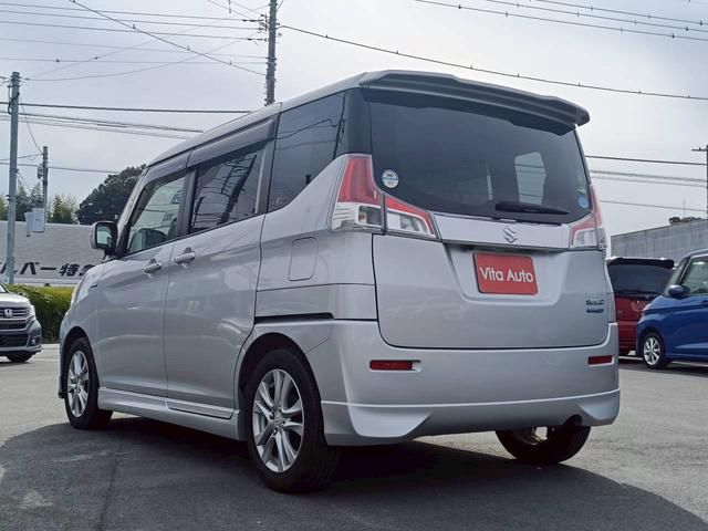 ソリオ ハイブリッドＭＺ　ＳＤナビ　フルセグＴＶ　リアカメラ　スマートキー　ＨＩＤヘッドライト　衝突軽減ブレーキ　両側パワスラ　前後ドラレコ　シートヒーター　Ｂｌｕｅｔｏｏｔｈ　ＡＣＣ　純正１５インチアルミ　ＥＴＣ（14枚目）