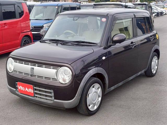 アルトラパン S メモリーナビ フルセグTV リアカメラ スマートキー HIDヘッドライト 衝突軽減ブレーキ シートヒーター Bluetooth 純正14インチ鉄(5枚目)