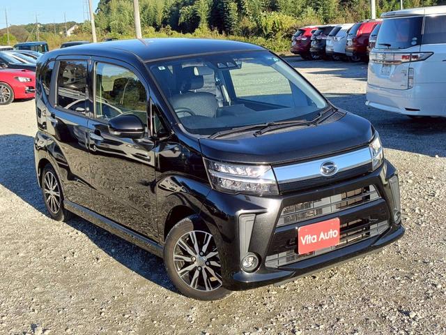 ムーヴ カスタム　Ｘリミテッド　ＳＡＩＩＩ　ＳＤナビ　フルセグＴＶ　リアカメラ　スマートキー　ＬＥＤヘッドライト　衝突軽減ブレーキ　前ドラレコ　シートヒーター　Ｂｌｕｅｔｏｏｔｈ　純正１４インチアルミ　ＥＴＣ（2枚目）