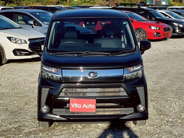 ムーヴ カスタム　Ｘリミテッド　ＳＡＩＩＩ　ＳＤナビ　フルセグＴＶ　リアカメラ　スマートキー　ＬＥＤヘッドライト　衝突軽減ブレーキ　前ドラレコ　シートヒーター　Ｂｌｕｅｔｏｏｔｈ　純正１４インチアルミ　ＥＴＣ（3枚目）