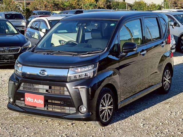 ムーヴ カスタム　Ｘリミテッド　ＳＡＩＩＩ　ＳＤナビ　フルセグＴＶ　リアカメラ　スマートキー　ＬＥＤヘッドライト　衝突軽減ブレーキ　前ドラレコ　シートヒーター　Ｂｌｕｅｔｏｏｔｈ　純正１４インチアルミ　ＥＴＣ（5枚目）